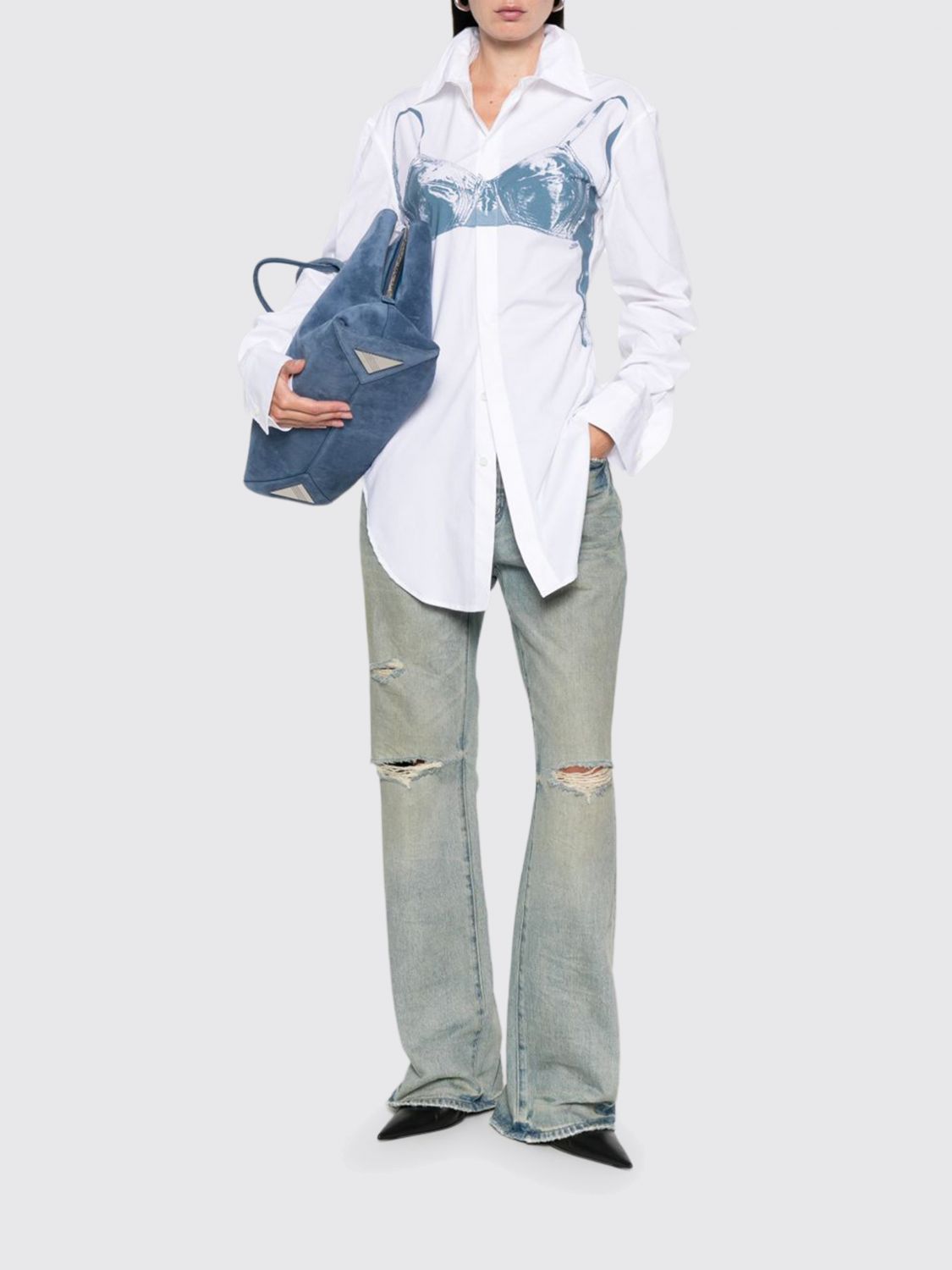 Shirt Woman color White