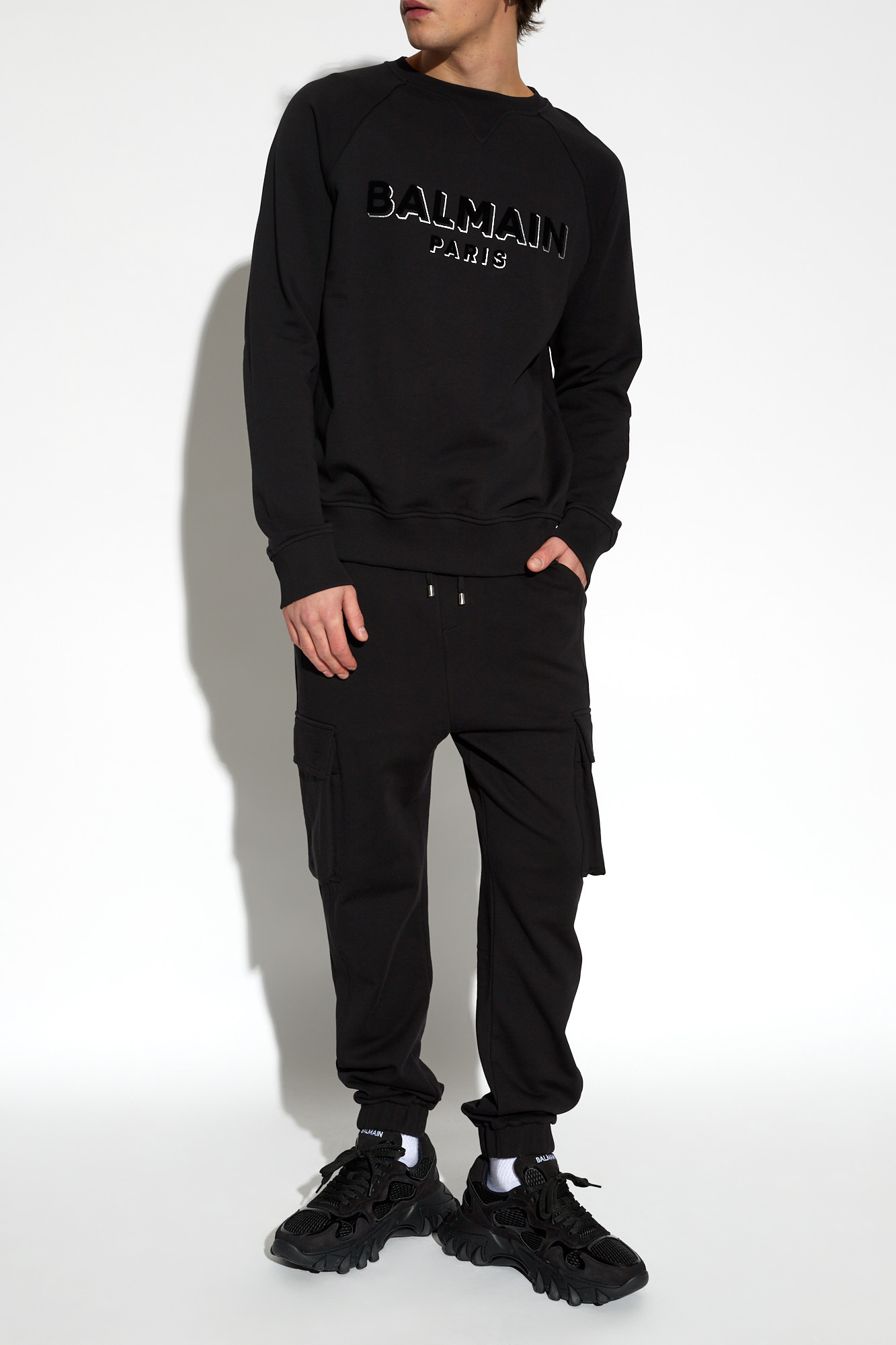 Sweatpants With Logo, Men's, Black
