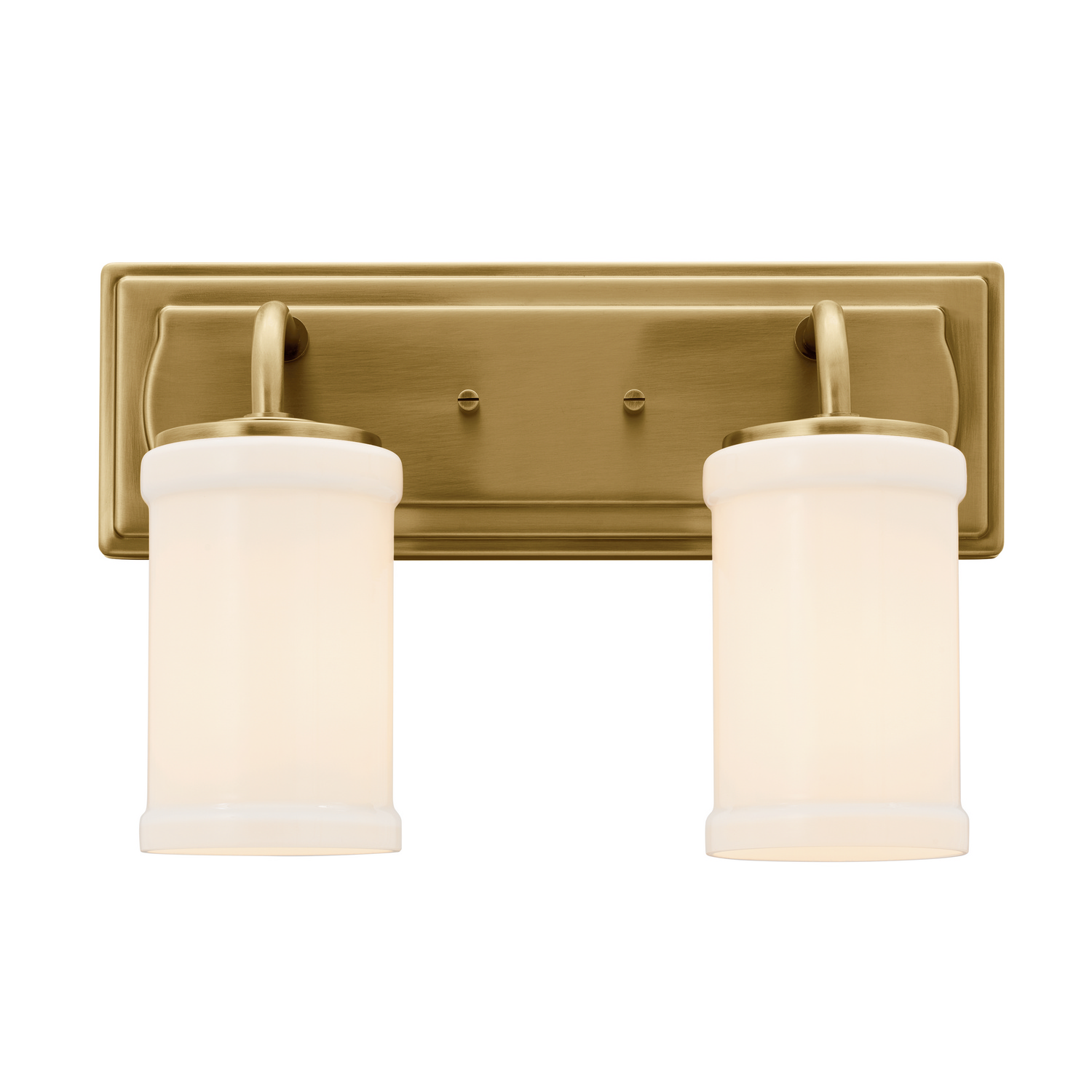 Vetivene 2-Light Bathroom Vanity Light in Natural Bra