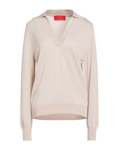 Woman Sweater Beige Size 10 Silk, Cashmere