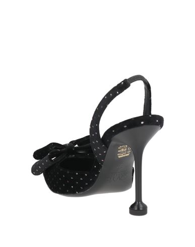 Ovyé Playlist Woman Pumps Black Size 7 Leather, Textile fibers