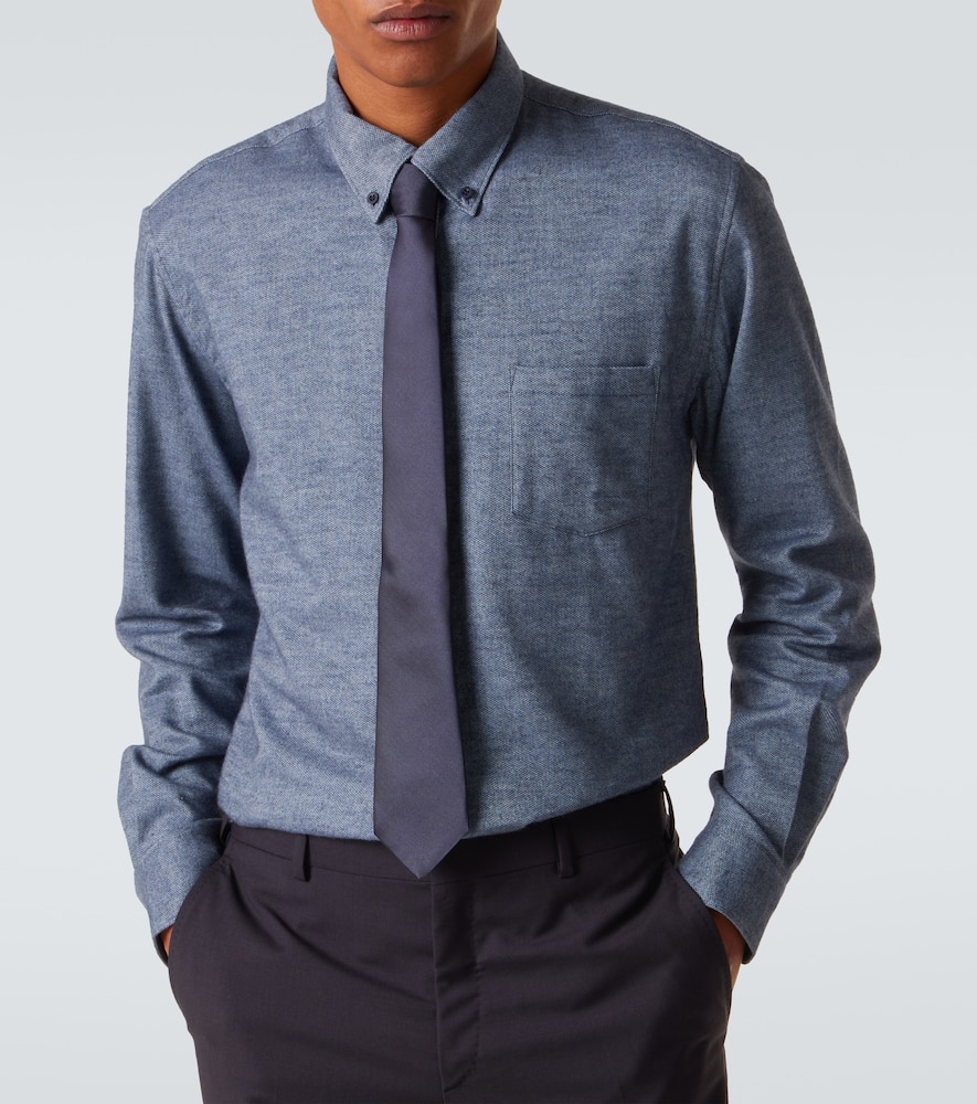 Cotton flannel shirt
