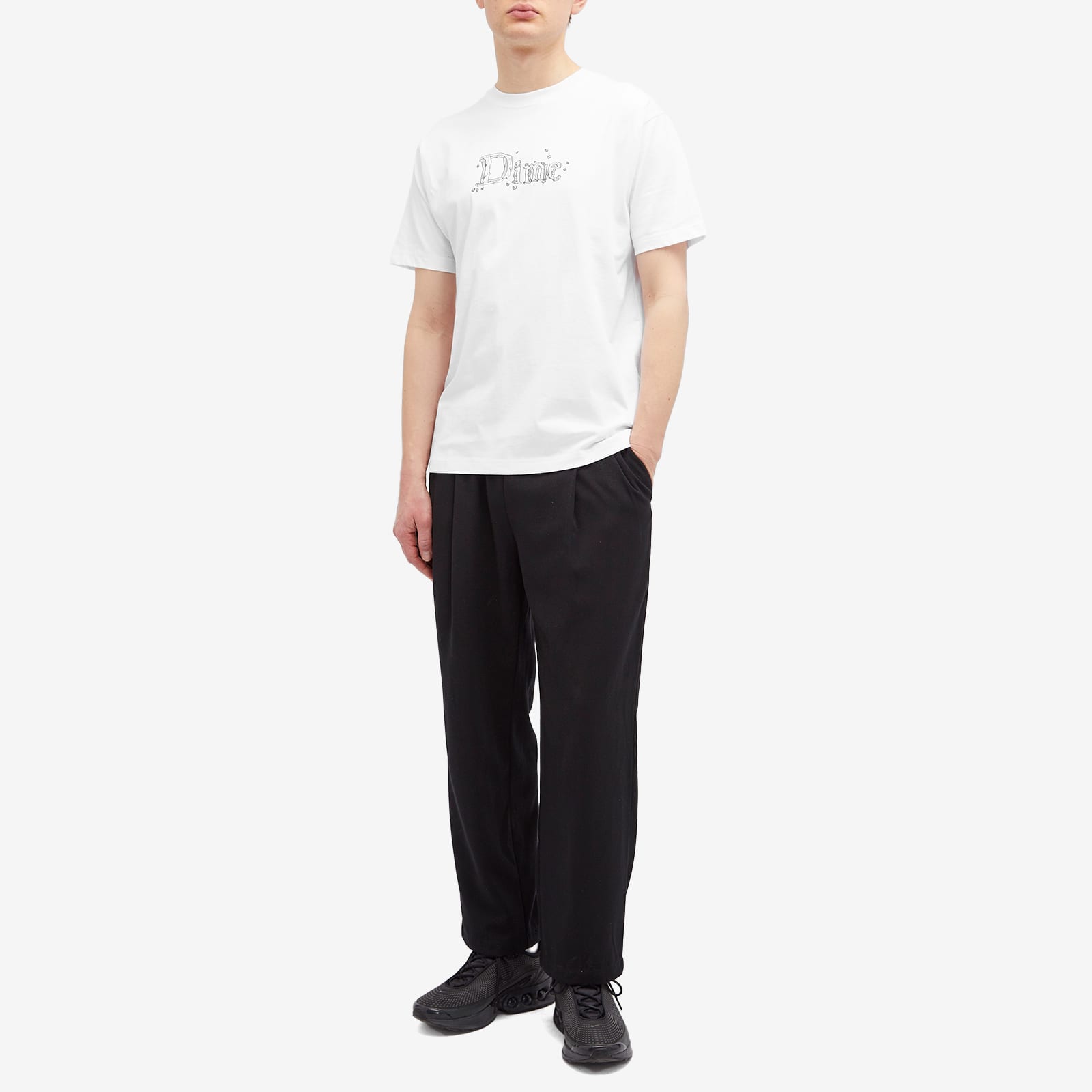 Men's Classic Stone Logo T-Shirt in White