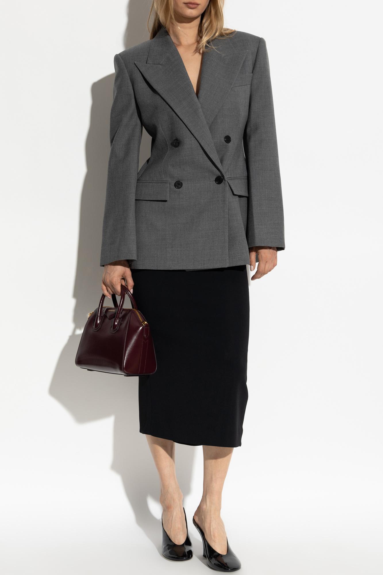 Grey Wool Blazer