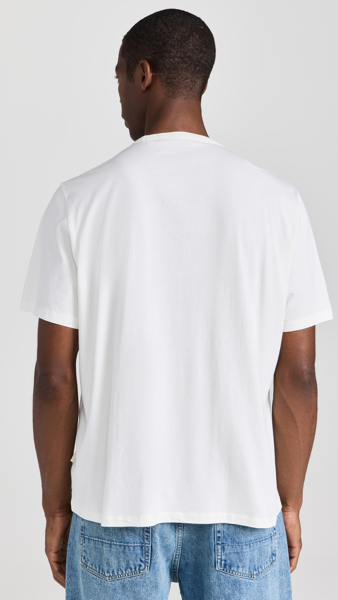 New Box T-Shirt White Clean Jersey
