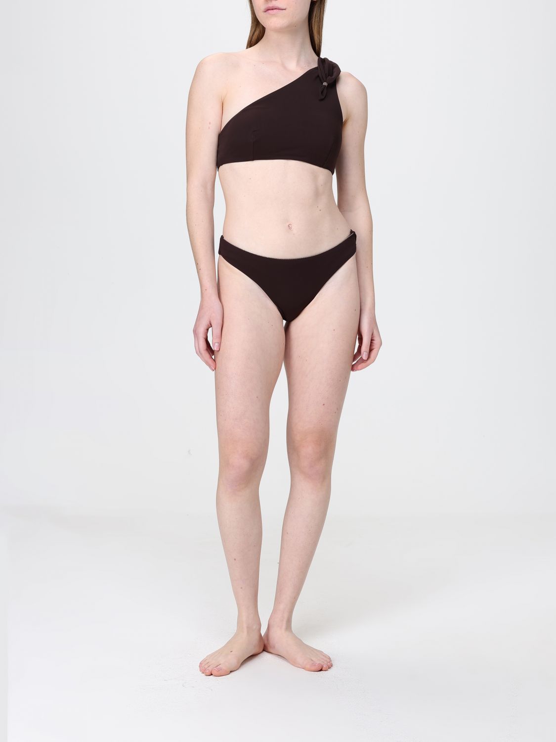 Swimsuit Woman color Brown