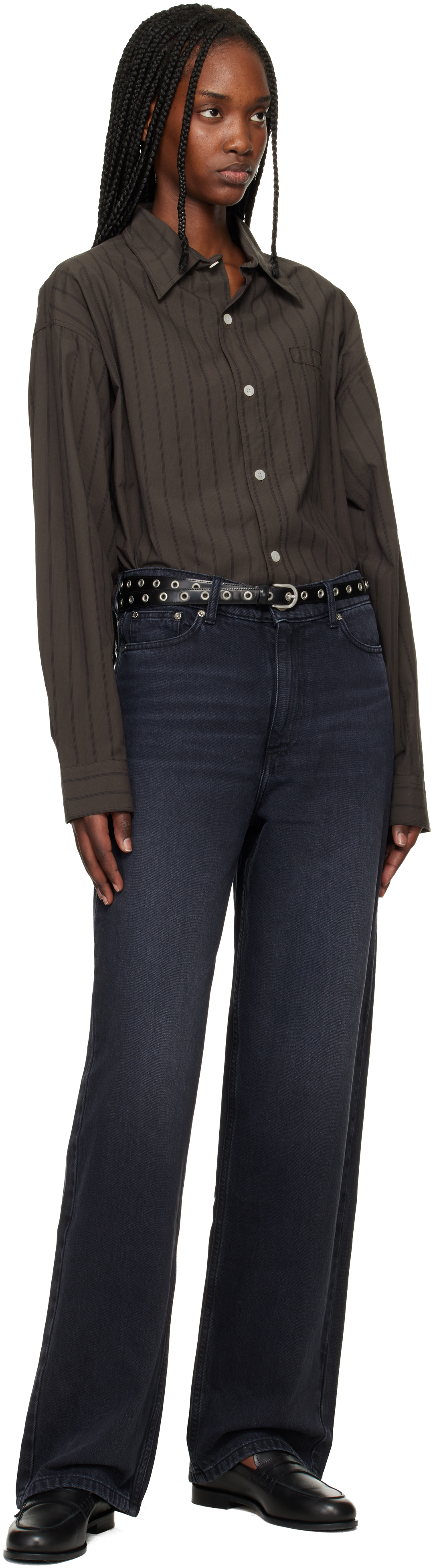 Brown Essay Shirt