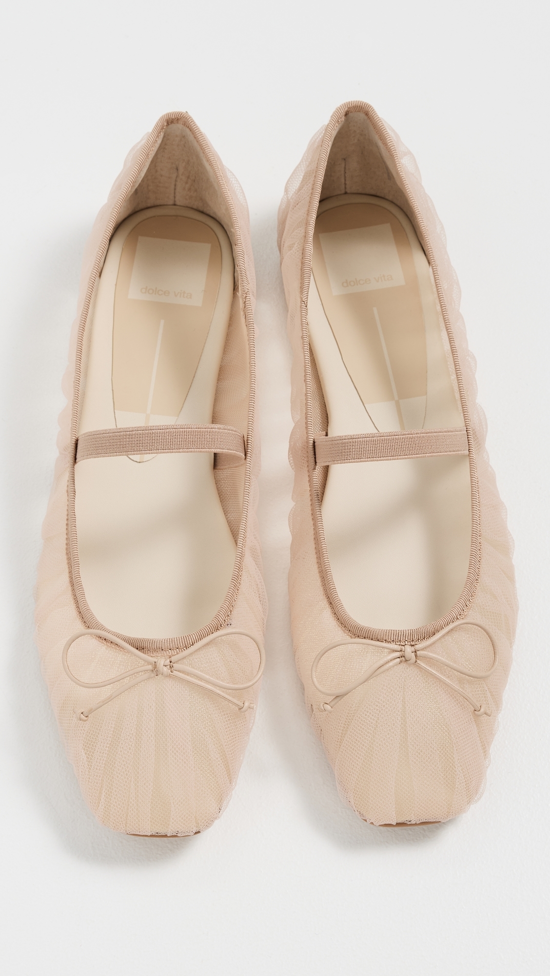 Raeven Flats Praline Tulle
