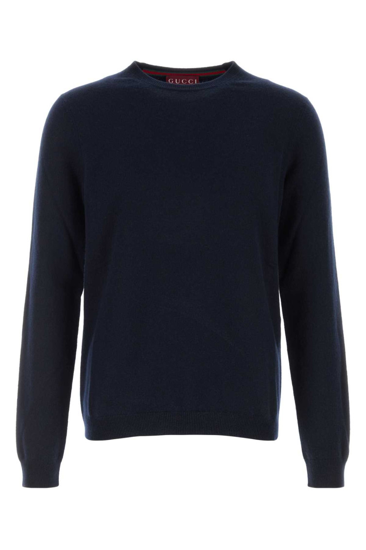 Midnight Blue Cashmere Sweater