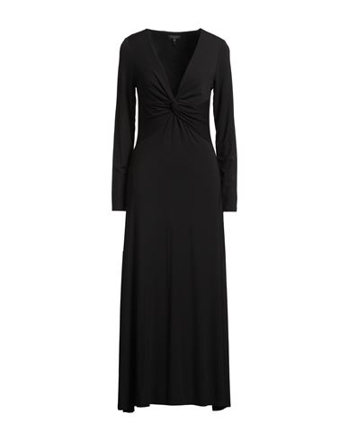 Woman Maxi dress Black Size M Modal, Elastane