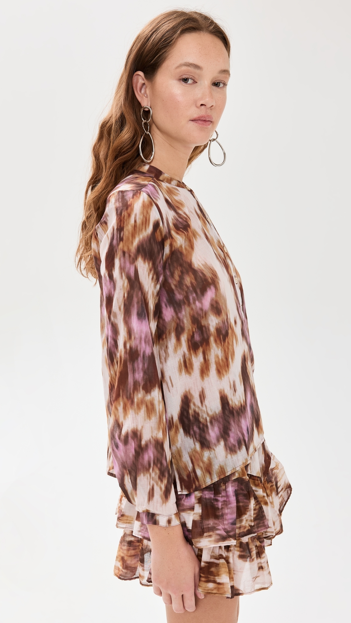 Maria Top Ecru/Ochre
