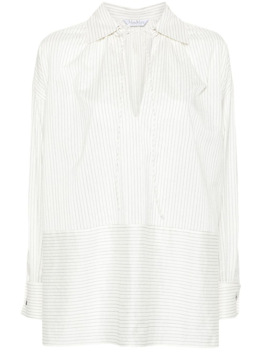 - Cotton And Silk Blend Tunic
