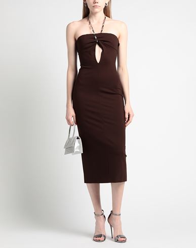 Woman Midi dress Brown