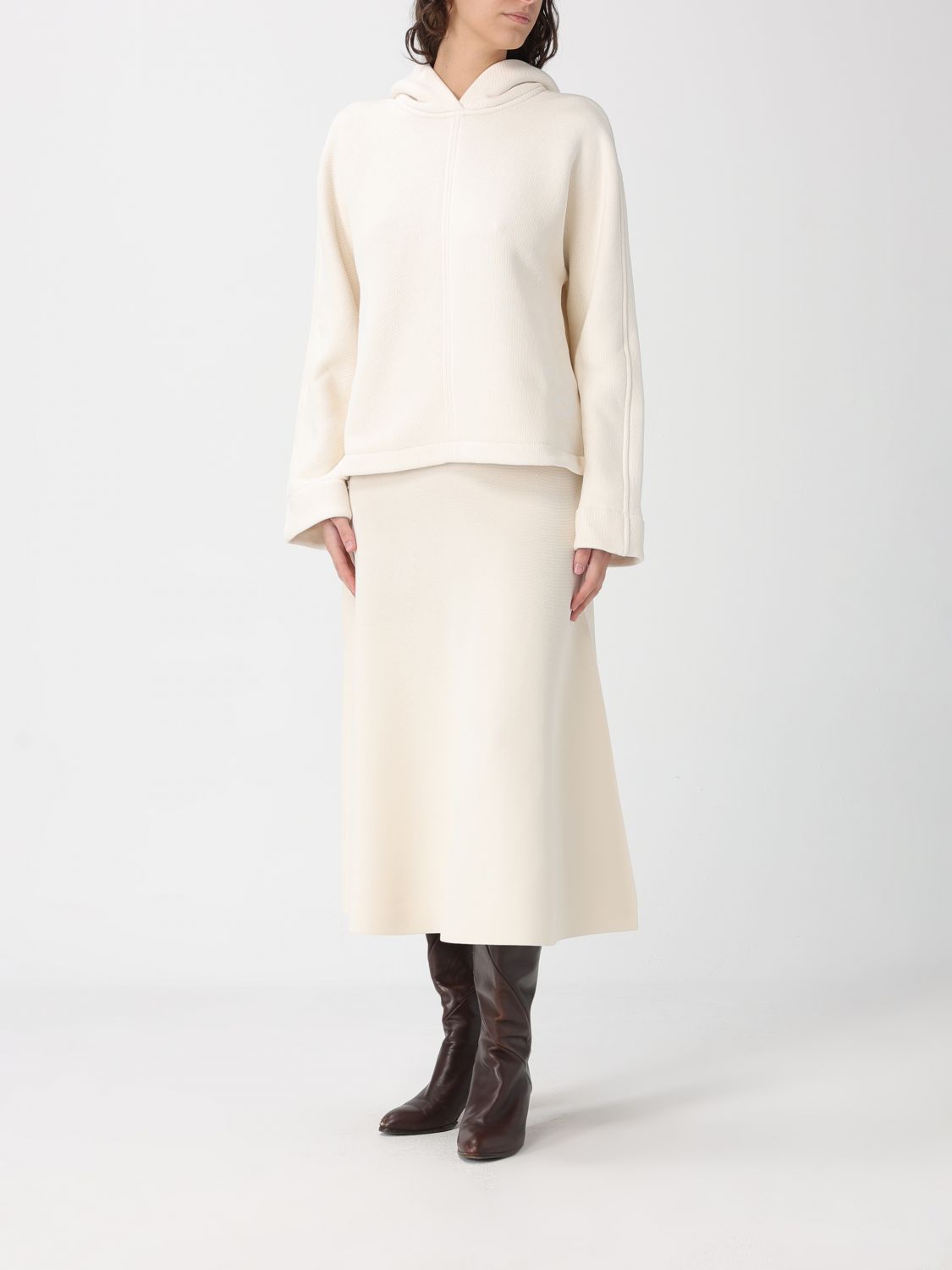 Sweatshirt Woman color Ivory