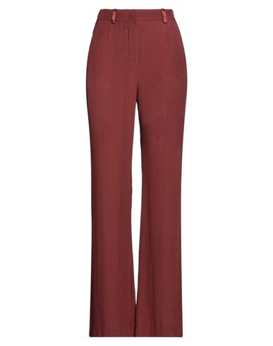 Malìparmi Woman Pants Brick Size 8 Viscose