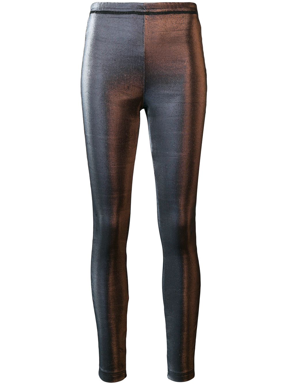 1993 shine effect leggings - Blue