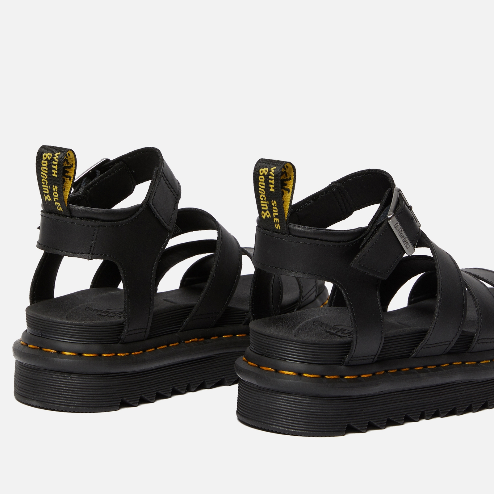 Dr. Martens Women's Blaire Leather Strappy Sandals - UK 3