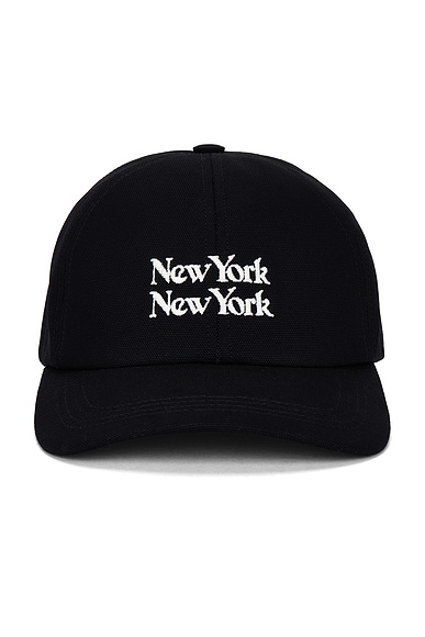 Men's New York New York Cap in Black