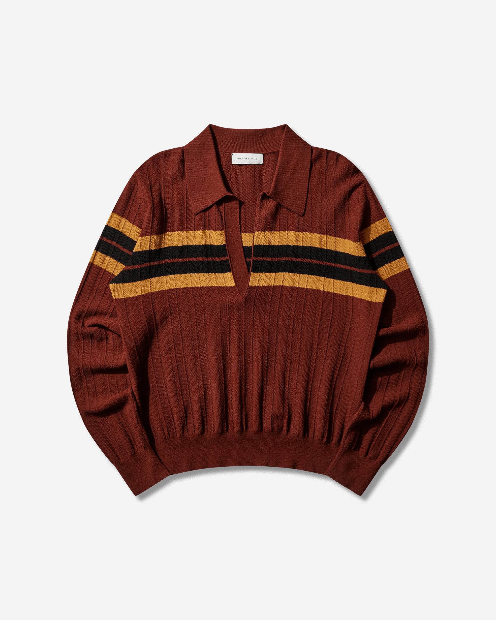 Men s Block Stripe Polo Shirt