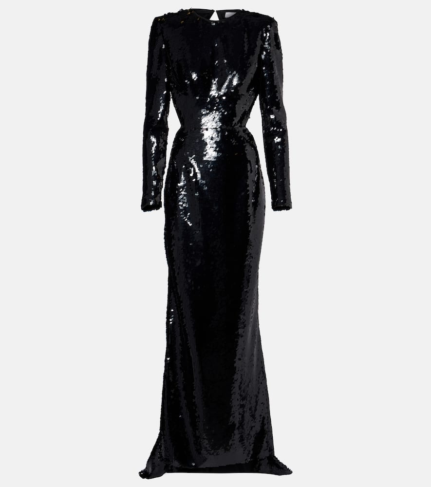 Sequined gown