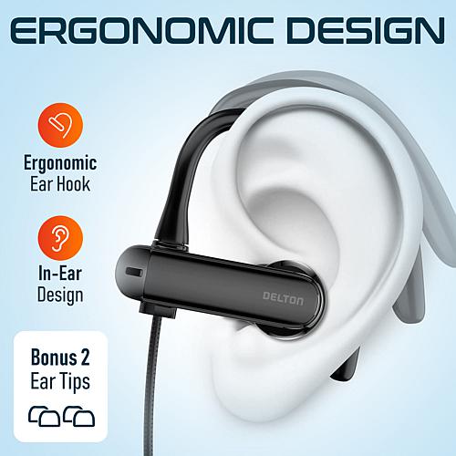 24EC USB-C Computer Headset Earbuds with Microphone