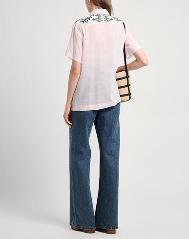 Paul & Joe Woman Shirt Pink Size XS Cotton