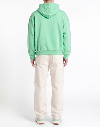 Man Sweatshirt Light green Size XS Organic cotton