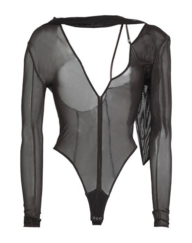 Woman Bodysuit Dark brown