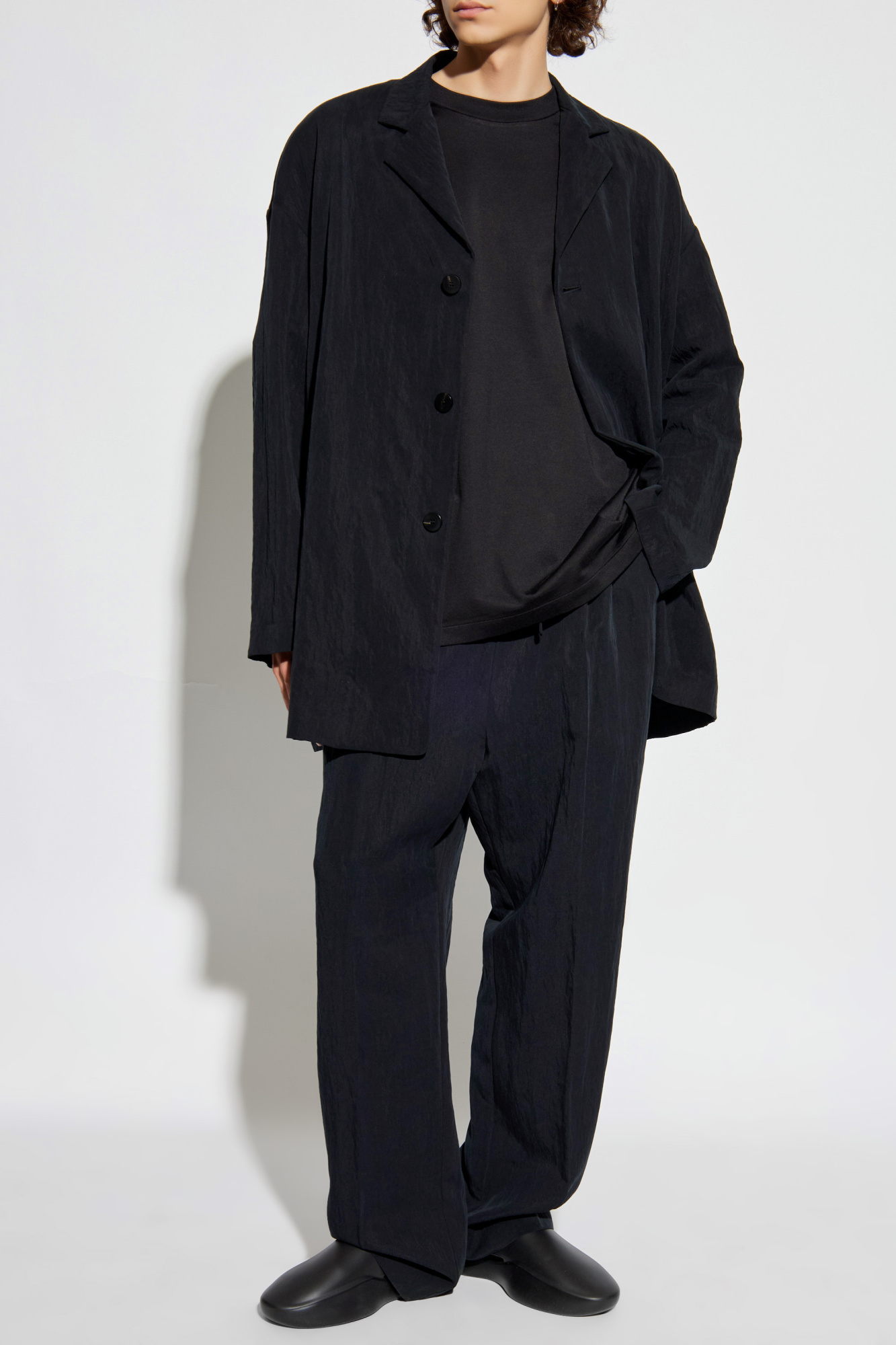 Trousers With Logo, Men's, Black