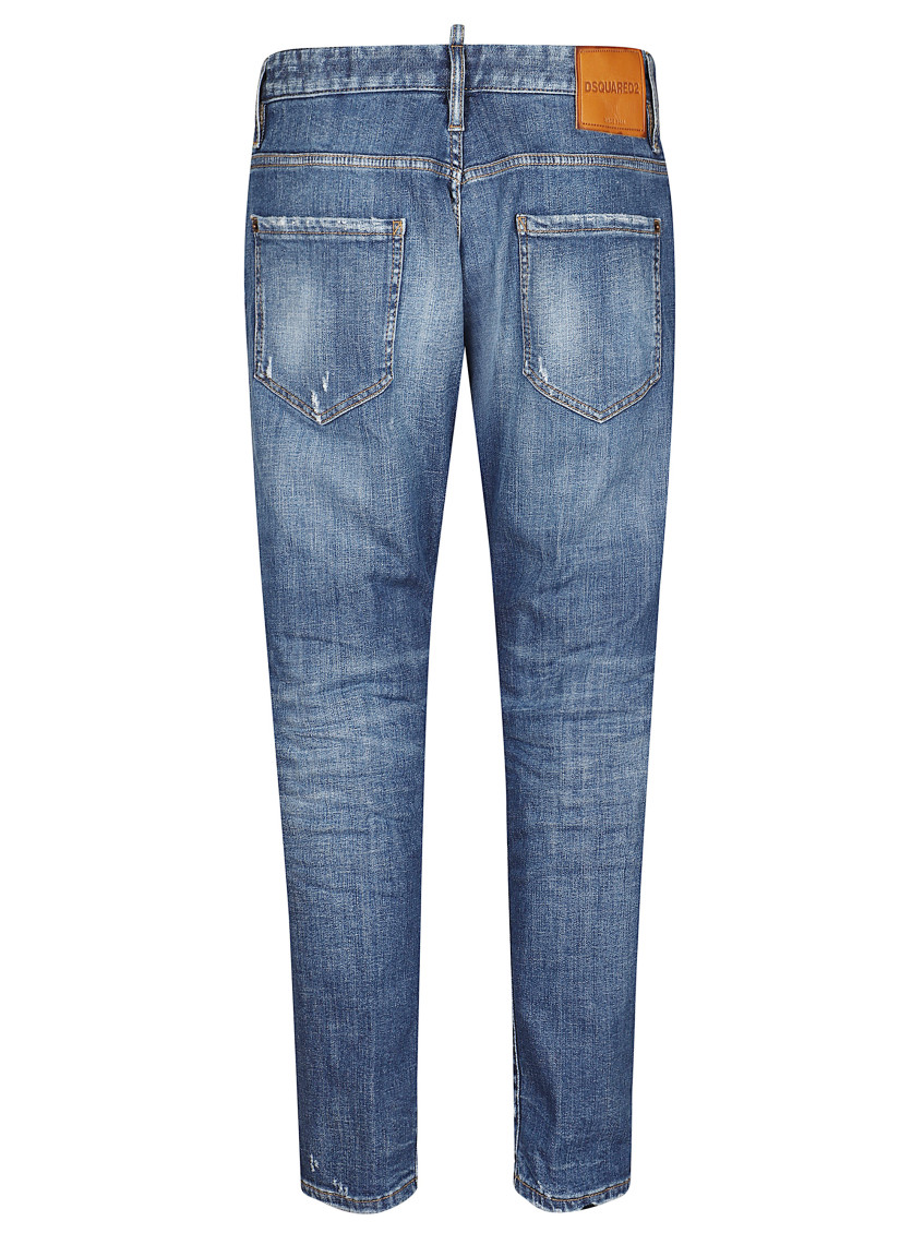 Dsquared2 - twist slim fit denim jeans five pocket