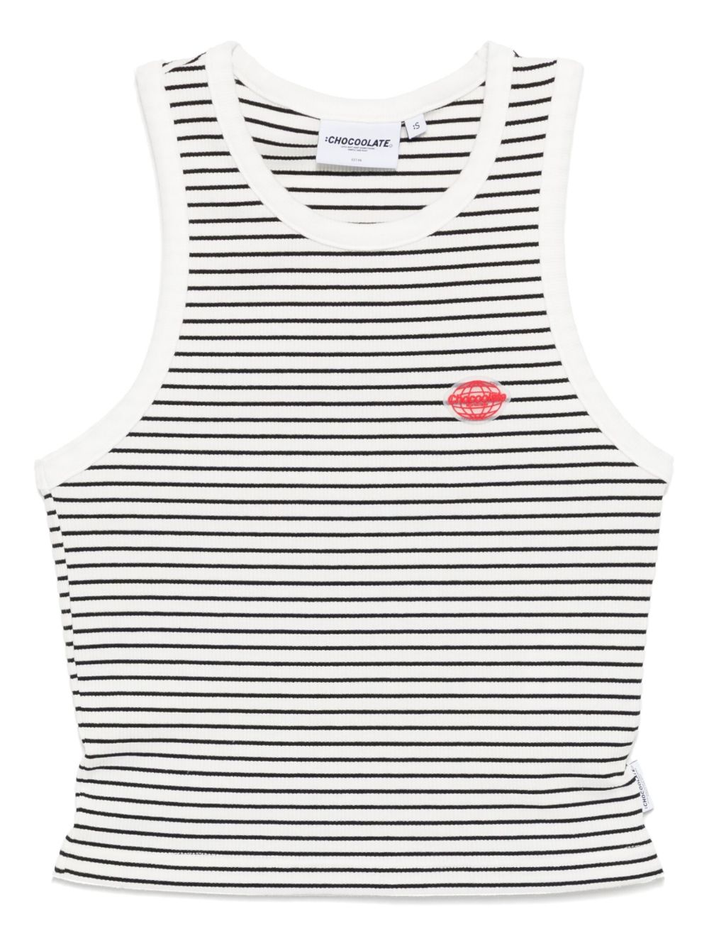 Ribbed tank top - Neutrals
