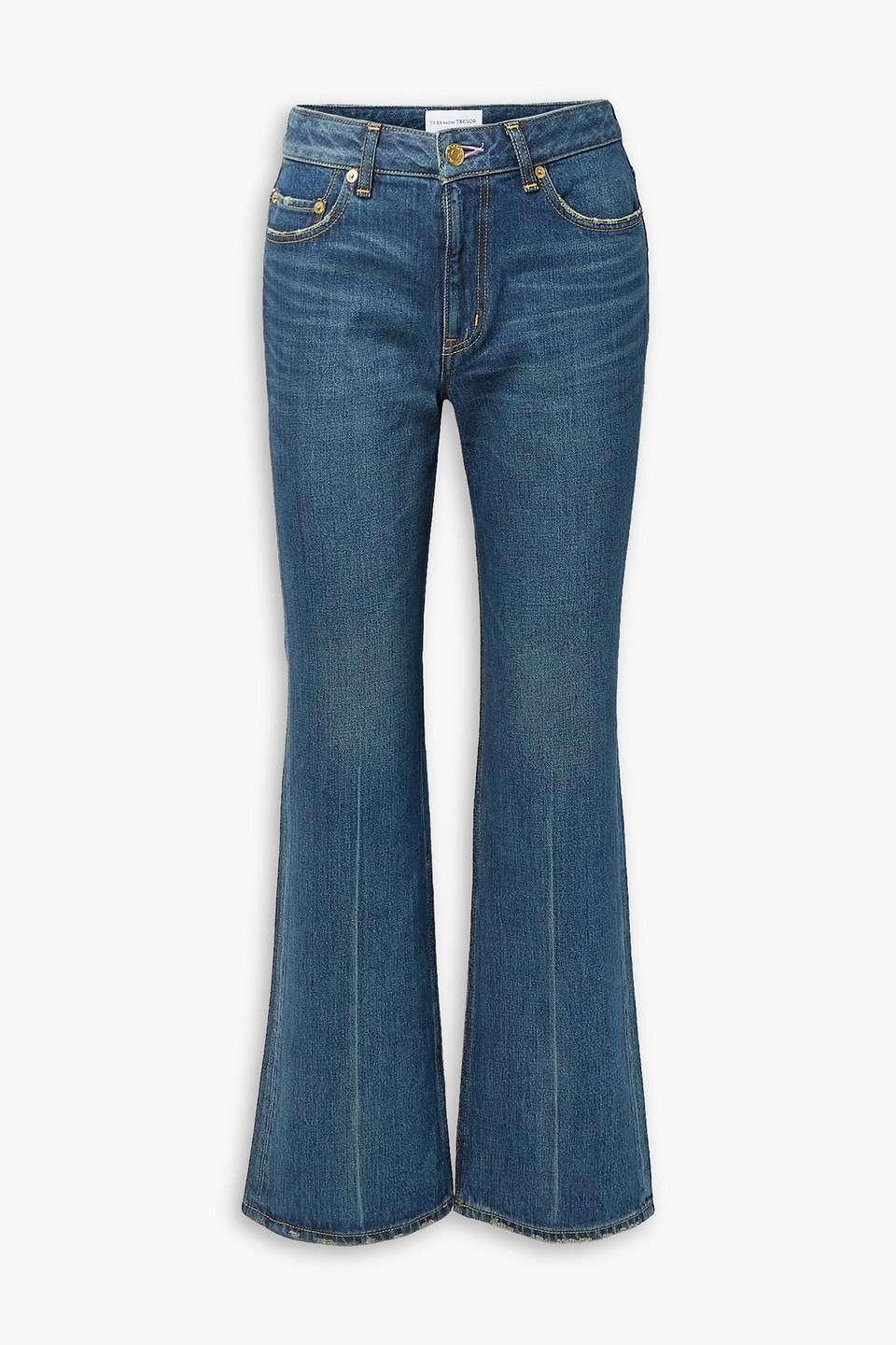 The Amethyst mid-rise flared jeans - Blue - 25