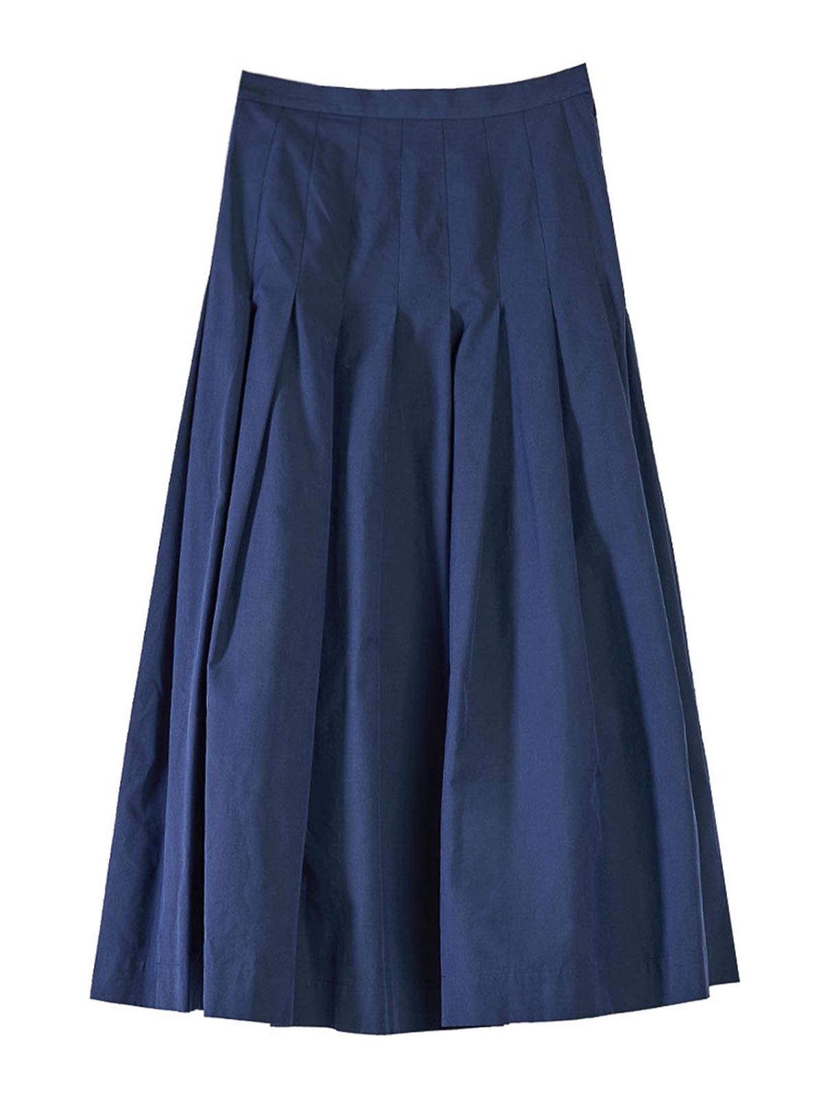 Long Pleated Skirt