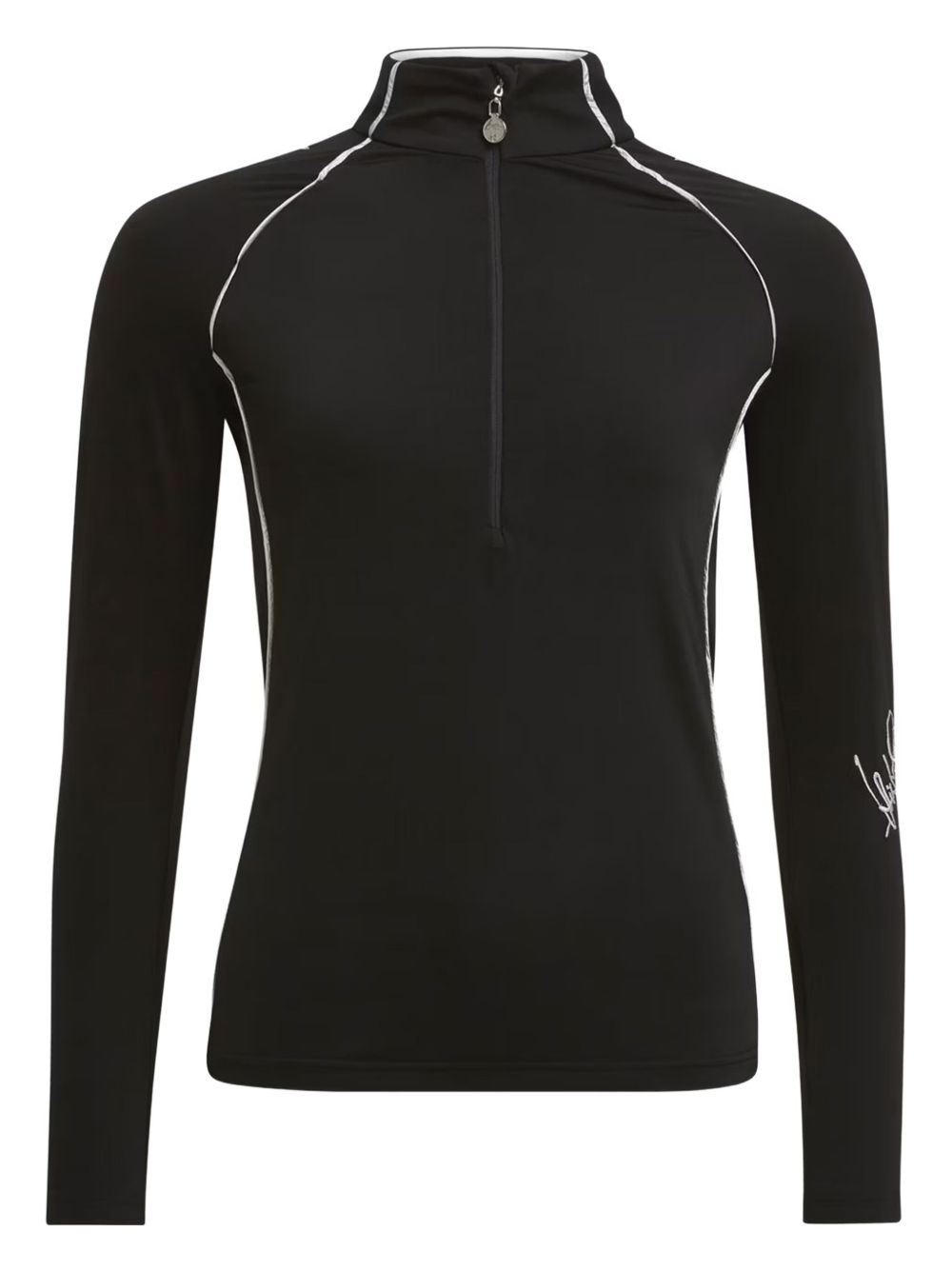 Half-zip top - Black