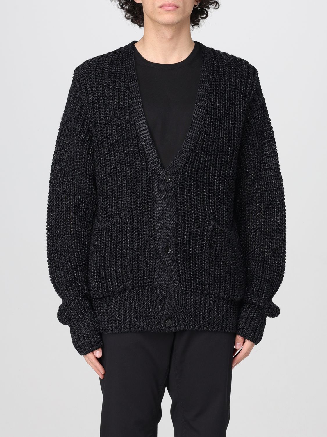 Cardigan LARDINI Men color Blue