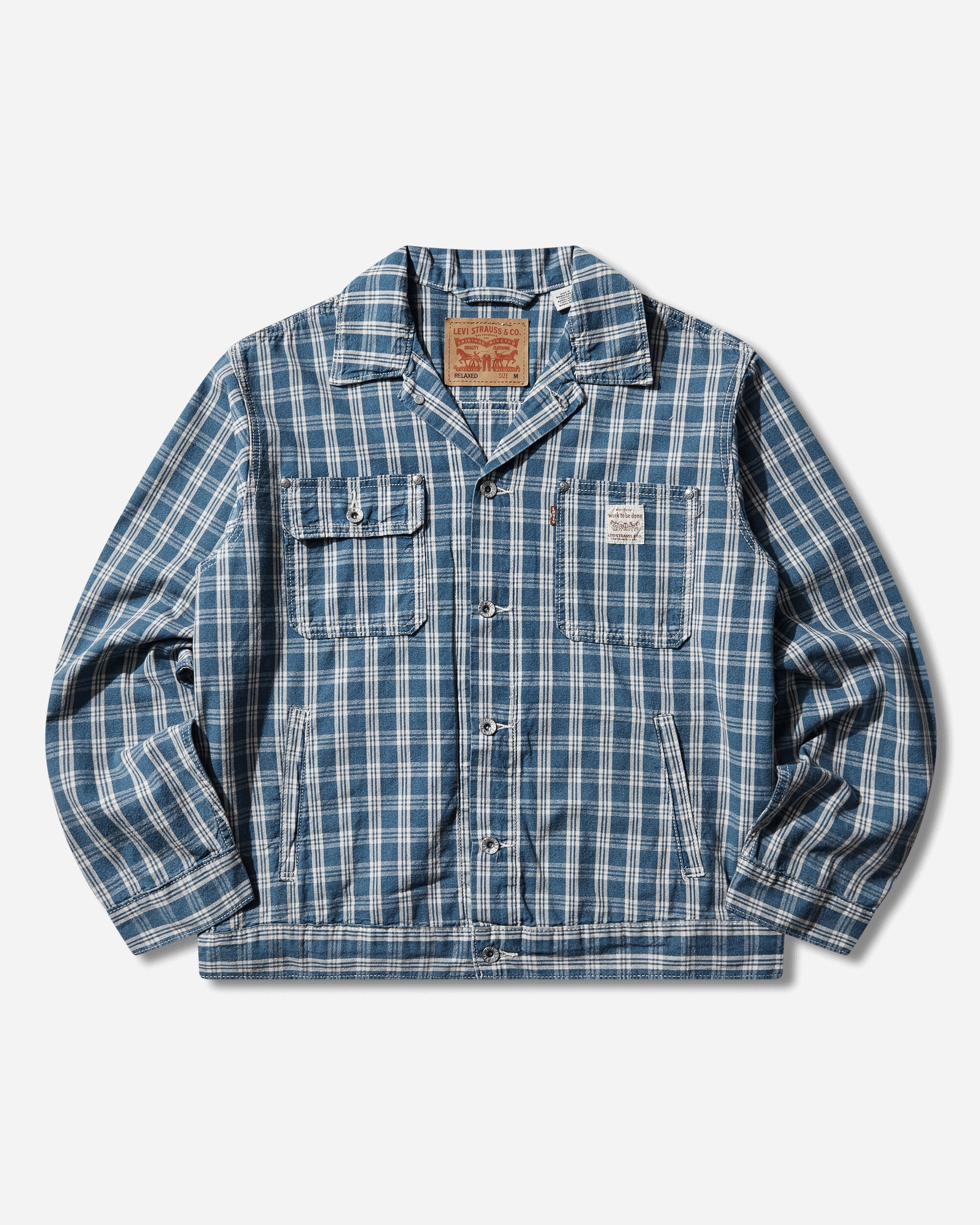 Men s Sunrise Trucker Jacket Blue