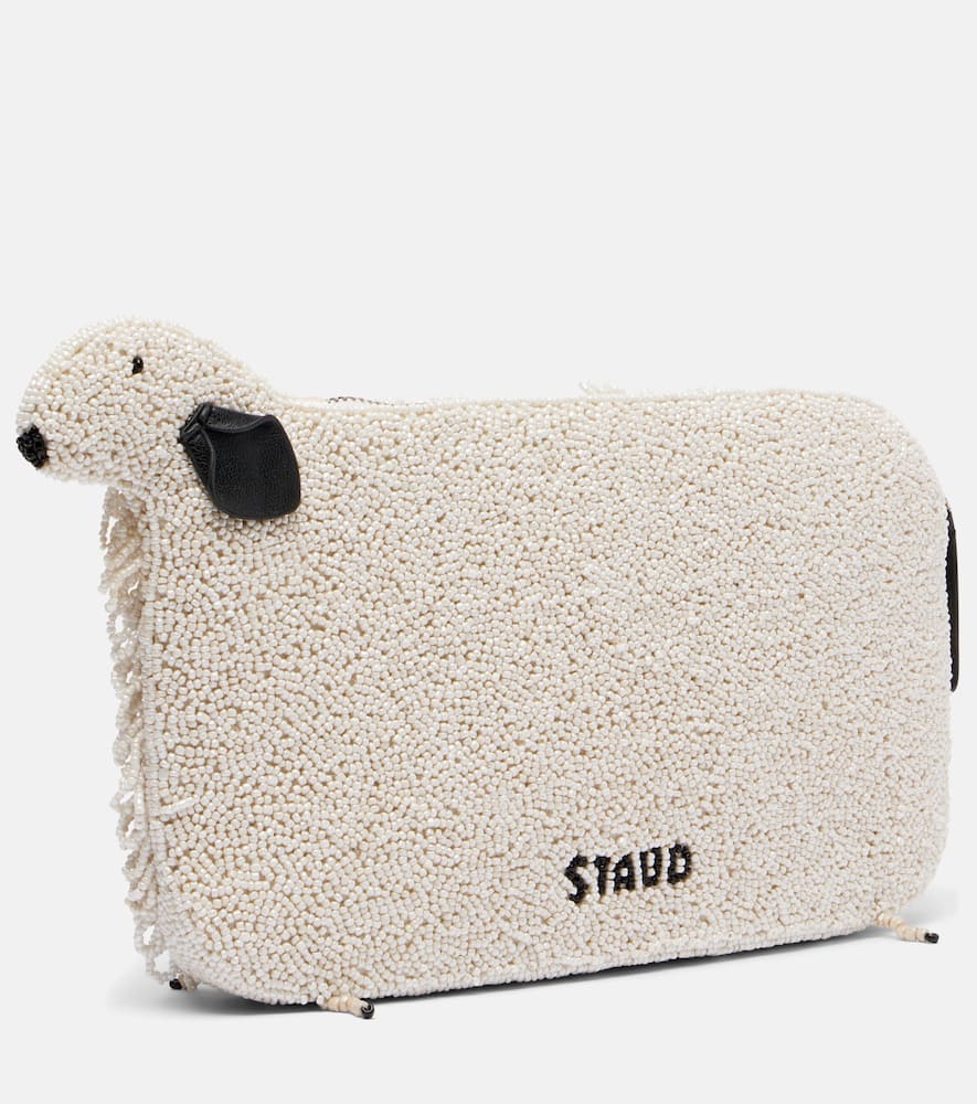 Dolly beaded clutch