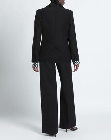 Woman Blazer Black Size 6 Wool