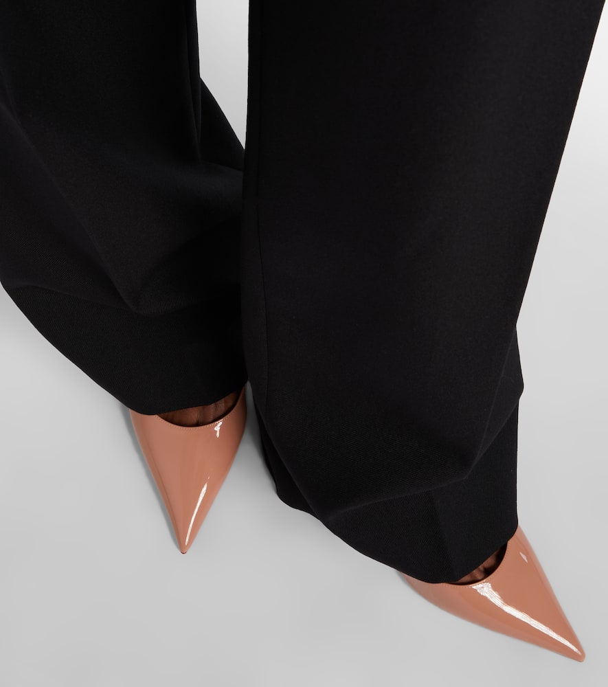 Miss Z 60 patent leather slingback pumps