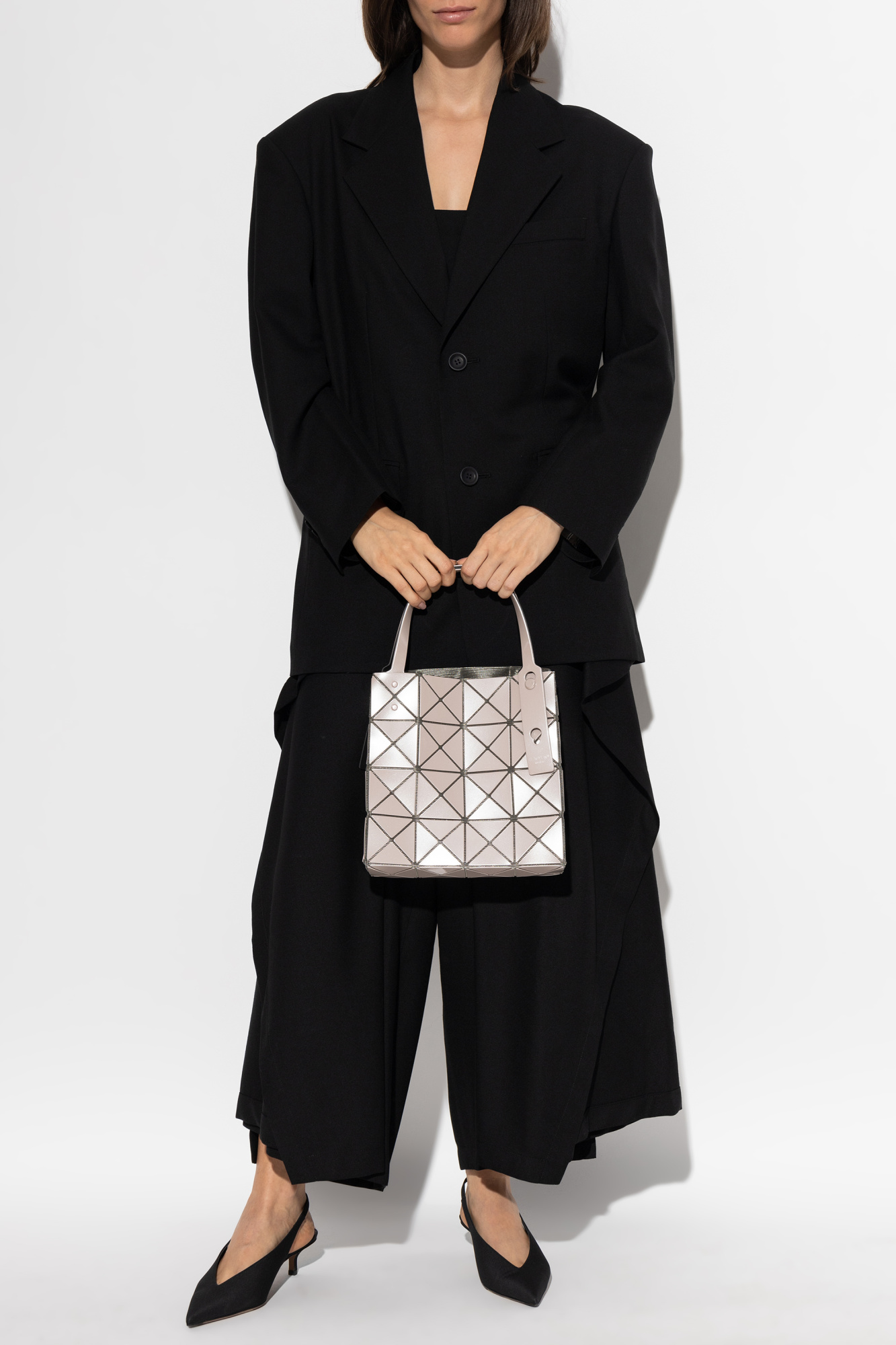Wool Blazer With Notch Lapels, Women's, Black