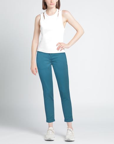 Jacob Cohёn Woman Jeans Deep teal Size 27 Cotton, Elastane