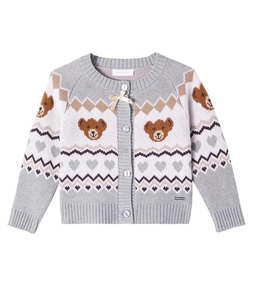 Jacquard cardigan