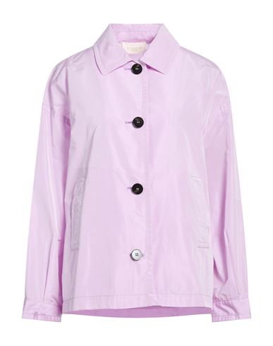 By Slowear Woman Jacket Lilac Size 4 Polyester