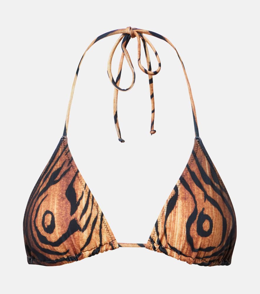 Trompe l'oeil bikini top