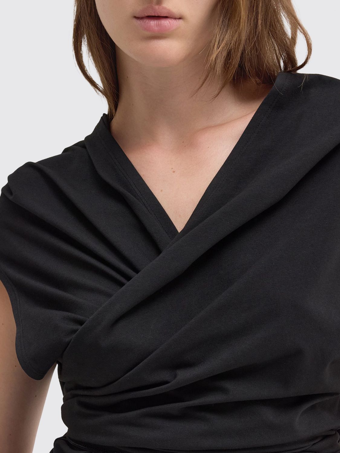 Top Woman color Black