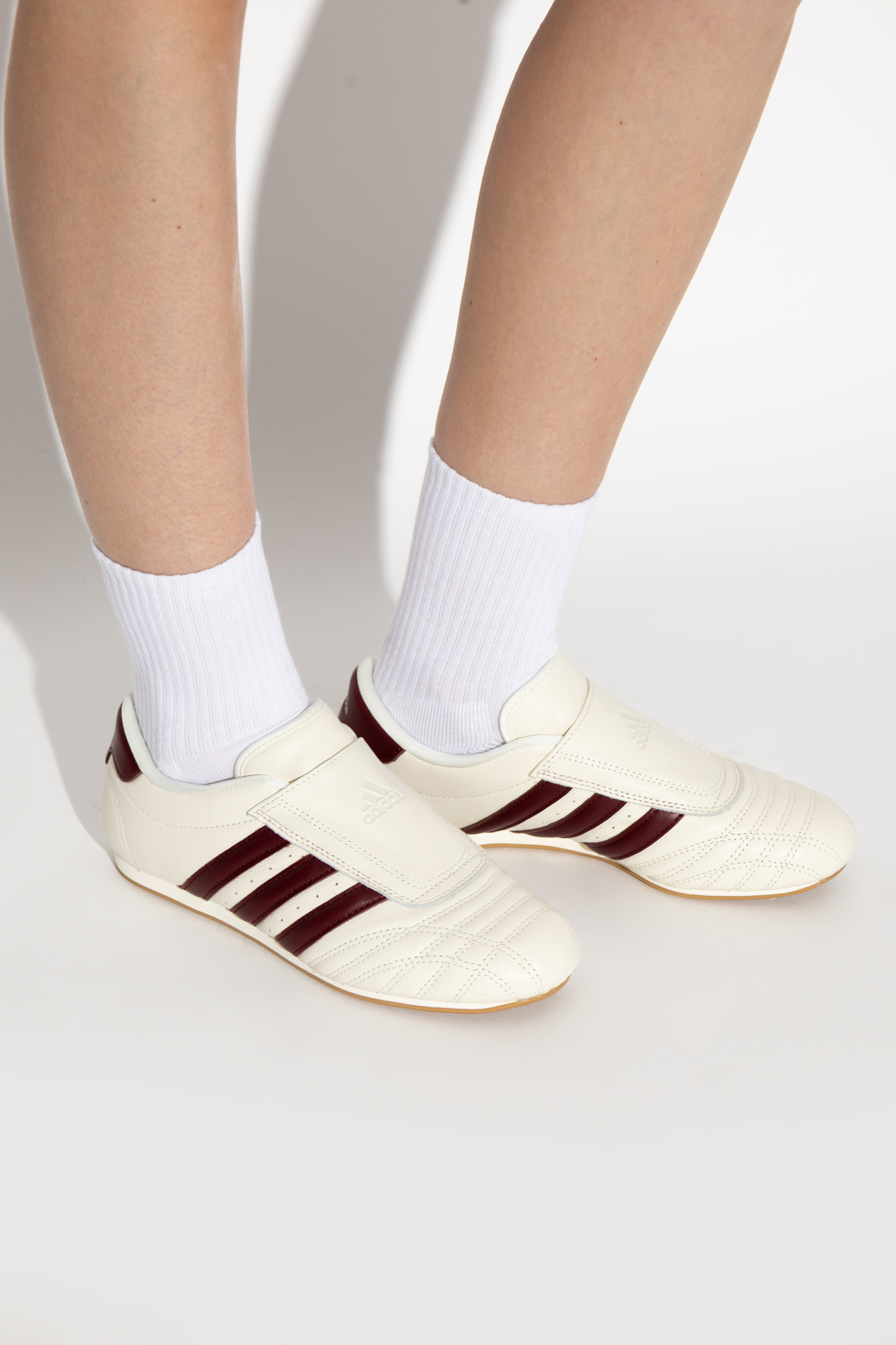 Sports Shoes `Taekwondo`, Women's, Cream