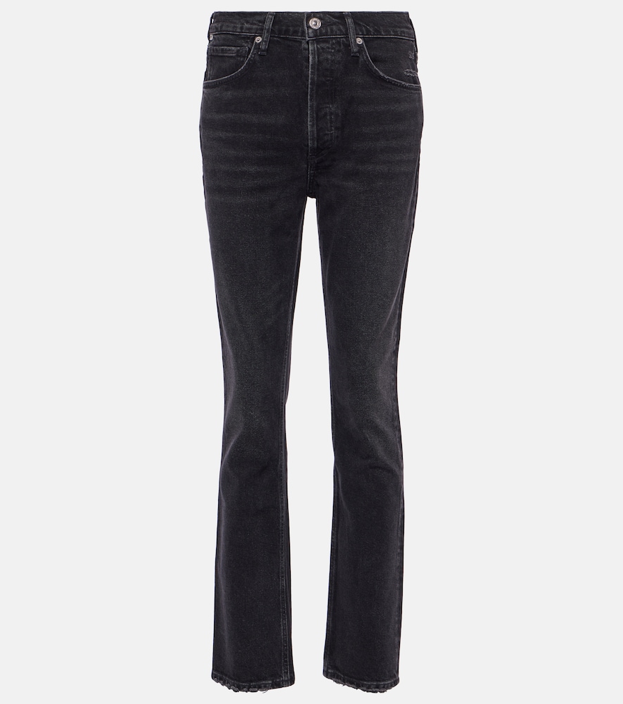 Jolene high-rise slim jeans