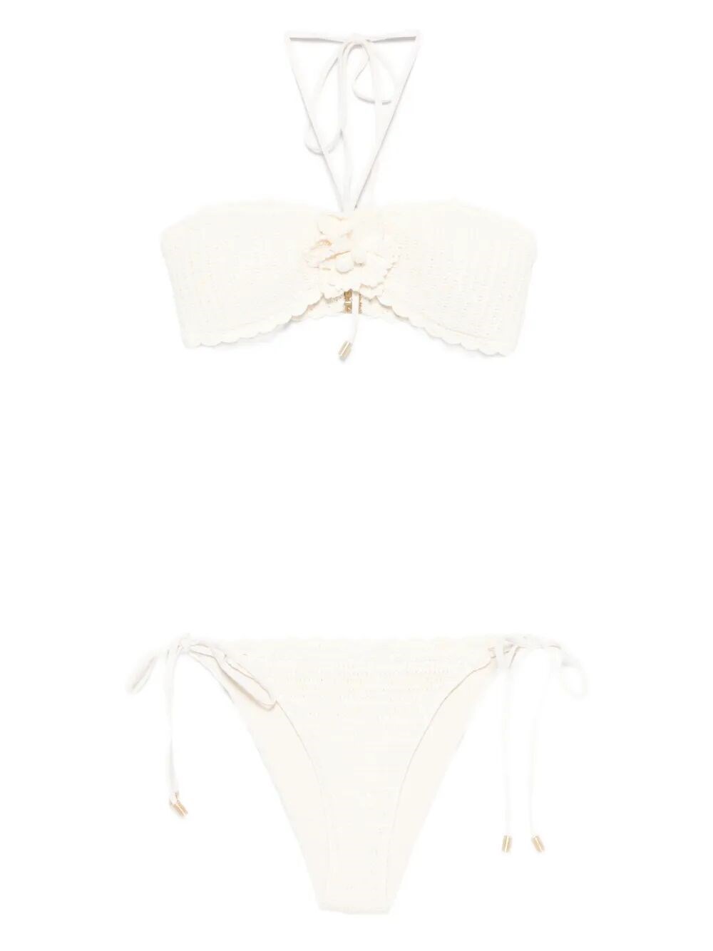 `Awaken Crochet` Flower Bikini