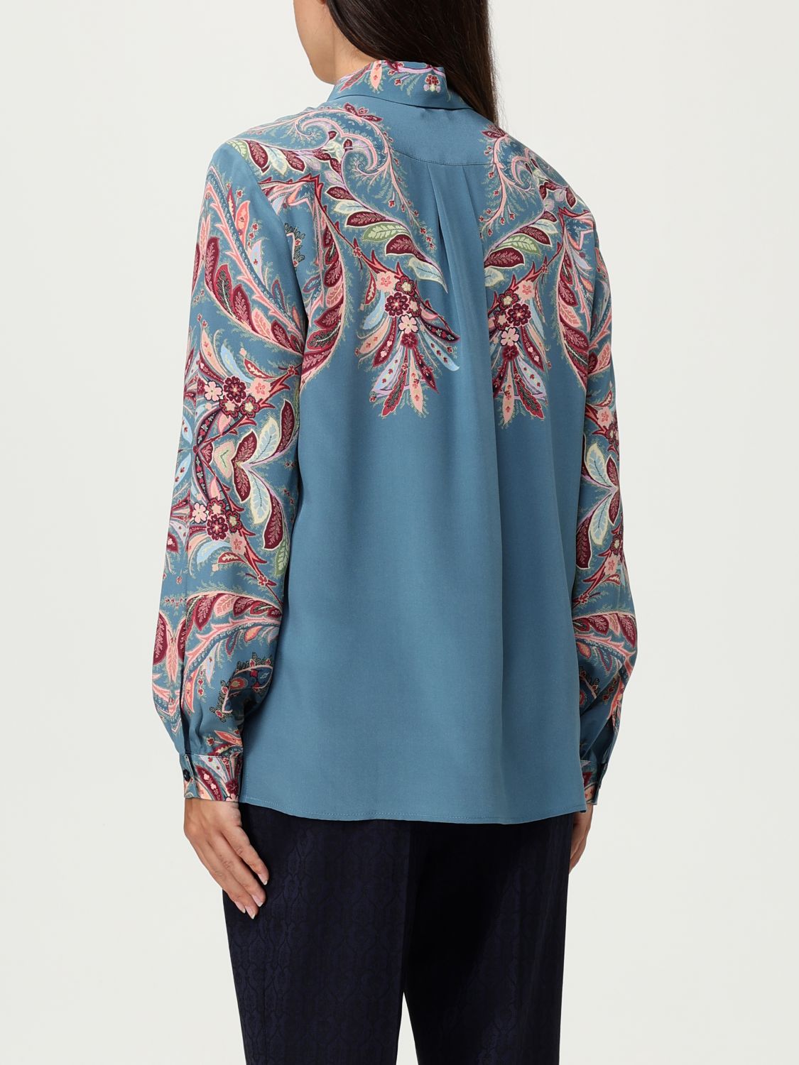 Printed Silk Shirt