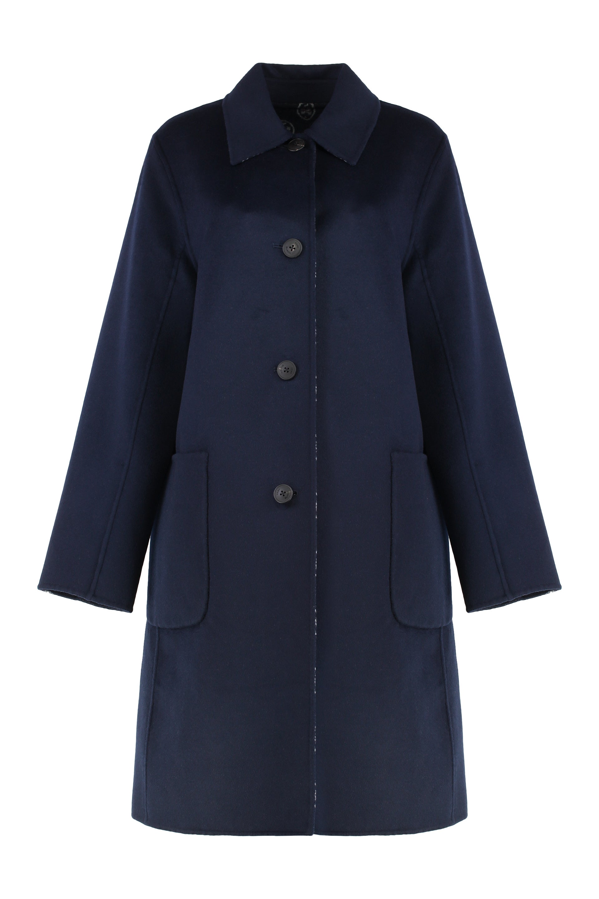 Reversible Double-Faced Wool Jacket with T Monogram